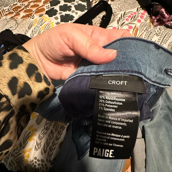 Paige Croft size 28 NWT - Picture 3 of 4